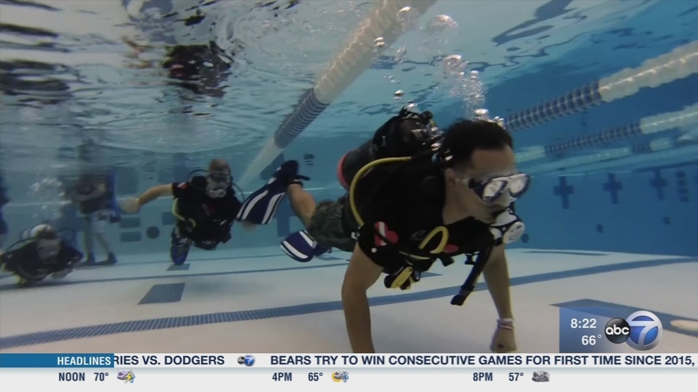 Diveheart helps veterans and children with disabilities imagine new possibilities