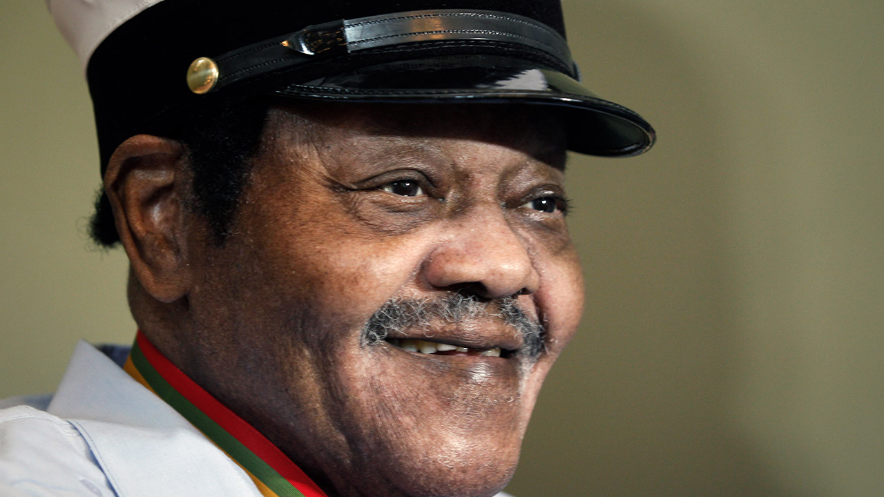 New Orleans music legend Fats Domino died October 24, 2017 at age 89. He is best remembered for songs such as ''Ain't That a Shame'' and ''Blueberry Hill.''