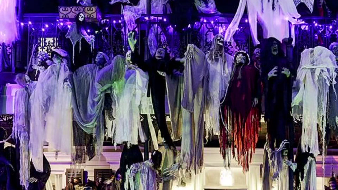 Every Halloween lover's dream home hits the market in the Heights