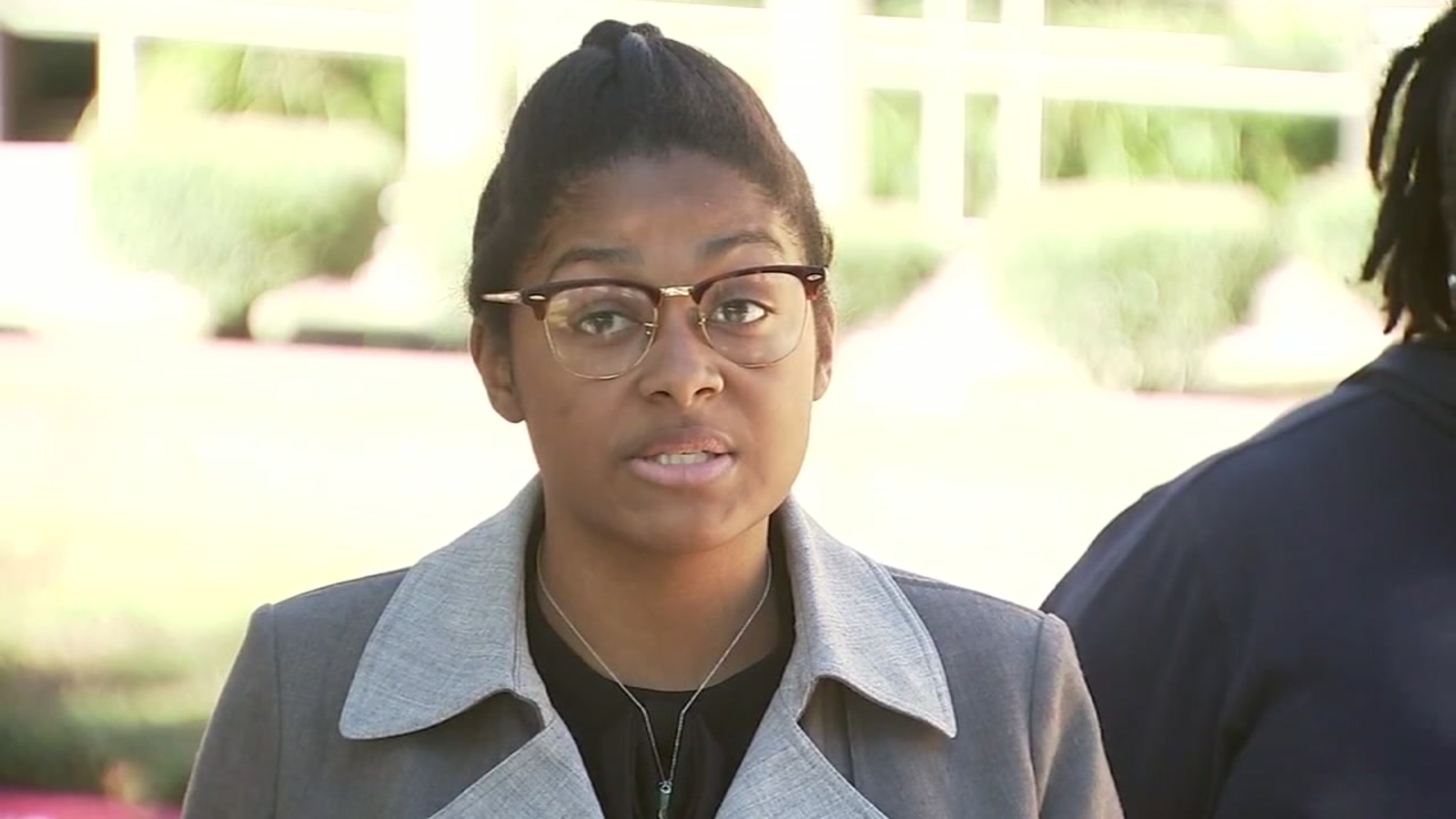 Student claims Klein ISD harassed her for not standing during Pledge of