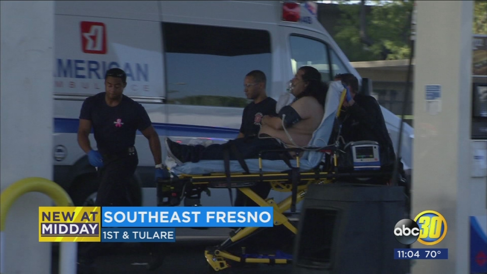 Police search for suspect after stabbing at Southeast Fresno gas ...
