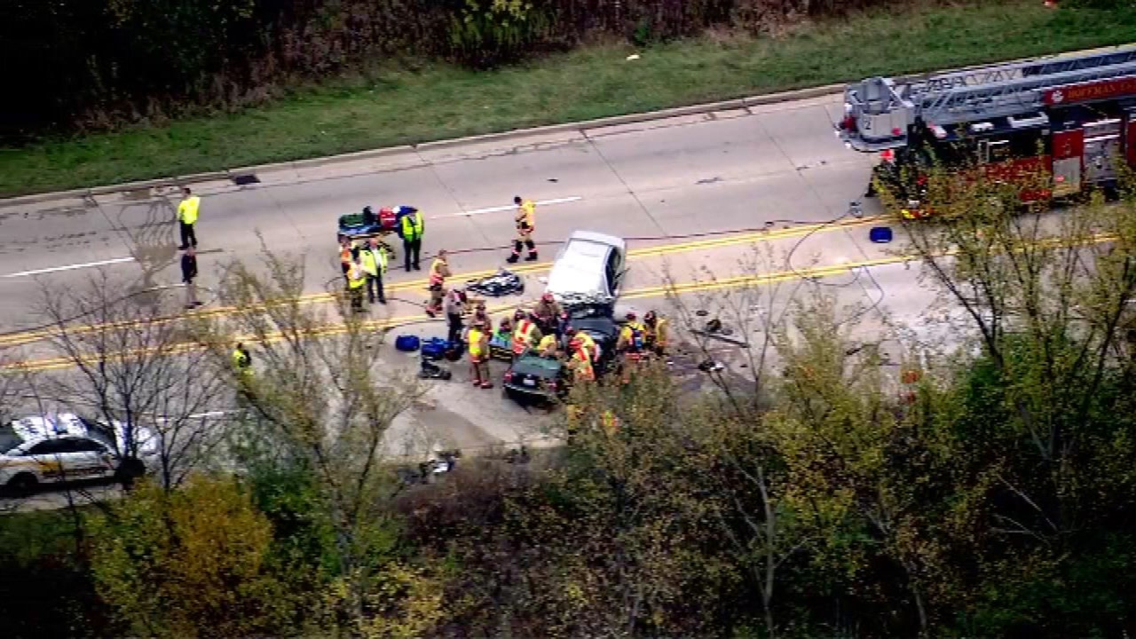 2 injured in headon crash in Hoffman Estates ABC7 Chicago