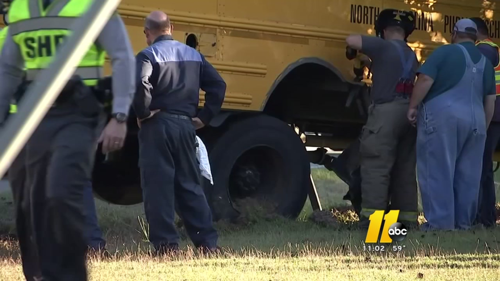 Students hurt in Johnston County school bus crash - ABC11 Raleigh-Durham