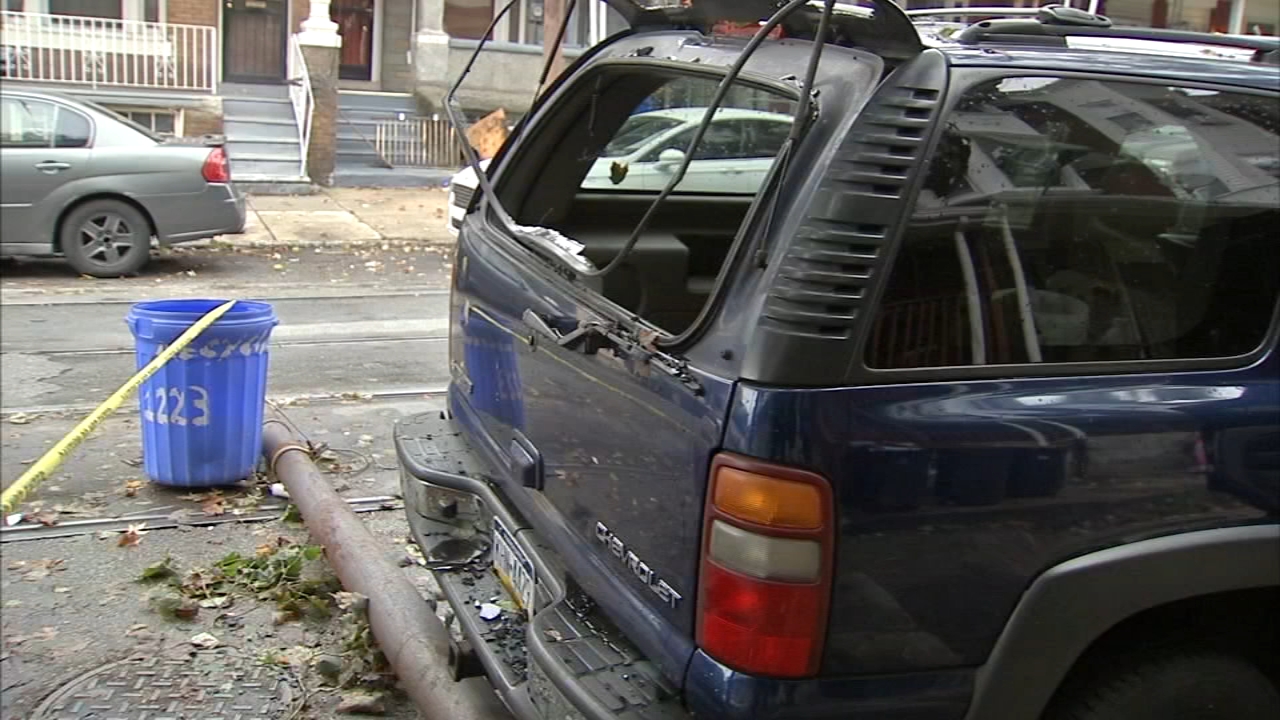 Heavy rain, winds hit Philadelphia area