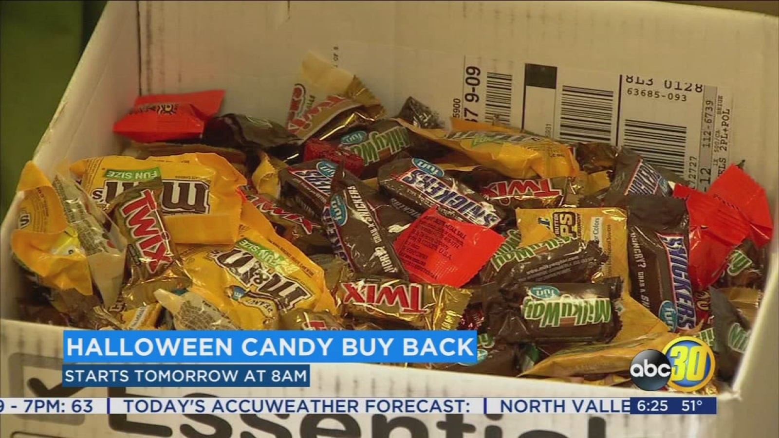 Fresno dentists buying back candy to send to troops and first Fresno dentists buying back candy to send to troops and first
