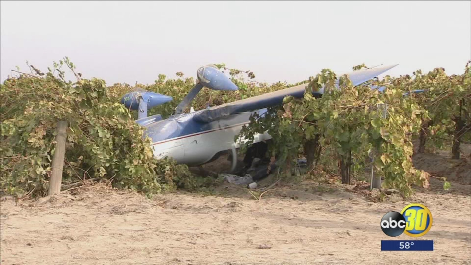 Plane crashes south of Easton in Fresno County ABC30 Fresno