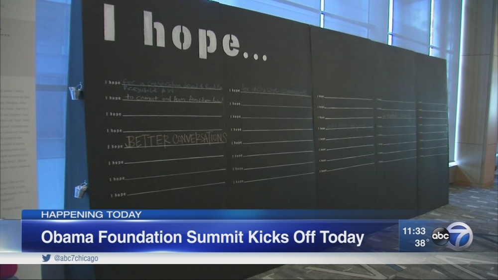 Obama Foundation Summit kicks off in Chicago