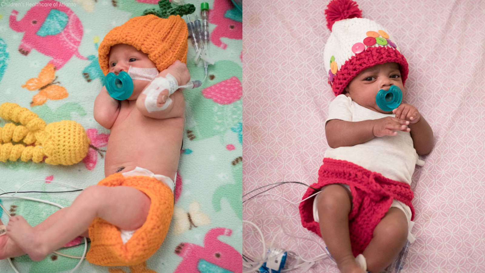 Nurse knits Halloween costumes for infants in hospital 6abc Philadelphia