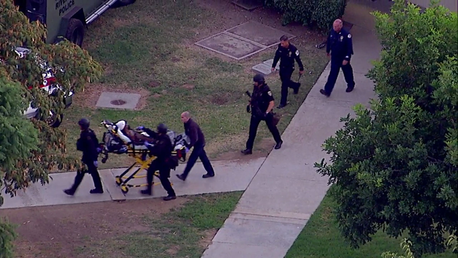 California school barricade suspect dies after being shot by police ...