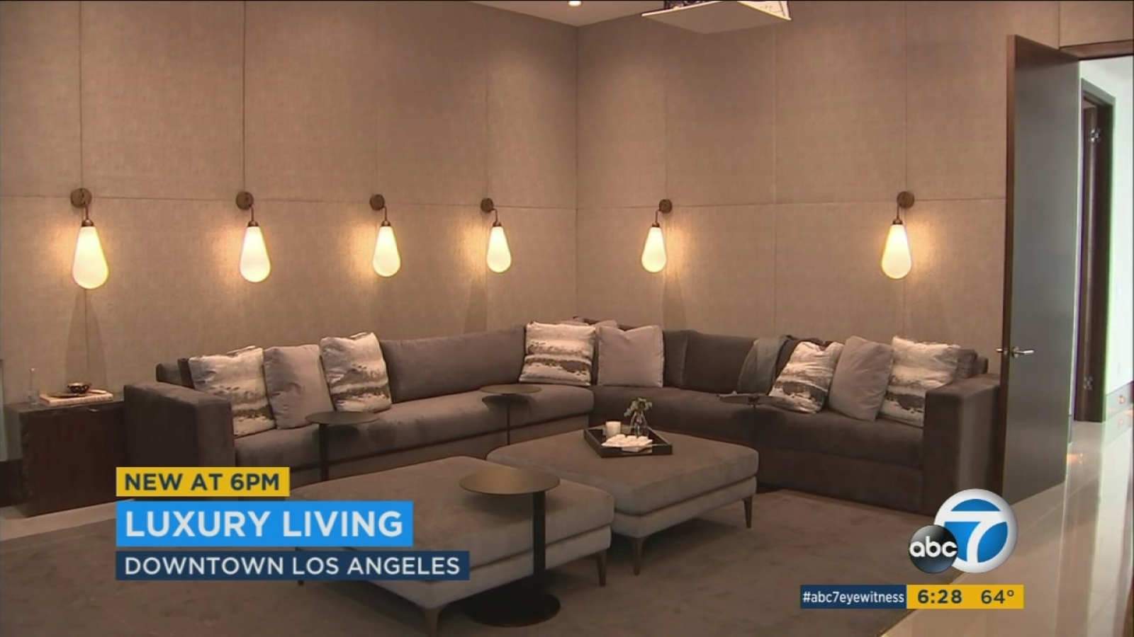 Image showcasing Downtown Los Angeles penthouse rental listed for $100K per month - ABC7 ...
