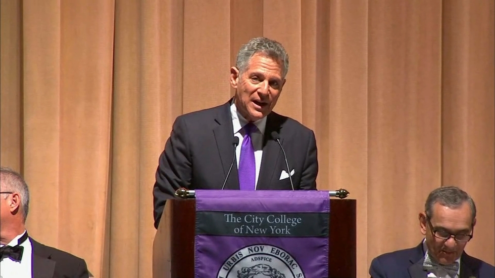 Bill Ritter and Sade Baderinwa honored by CCNY