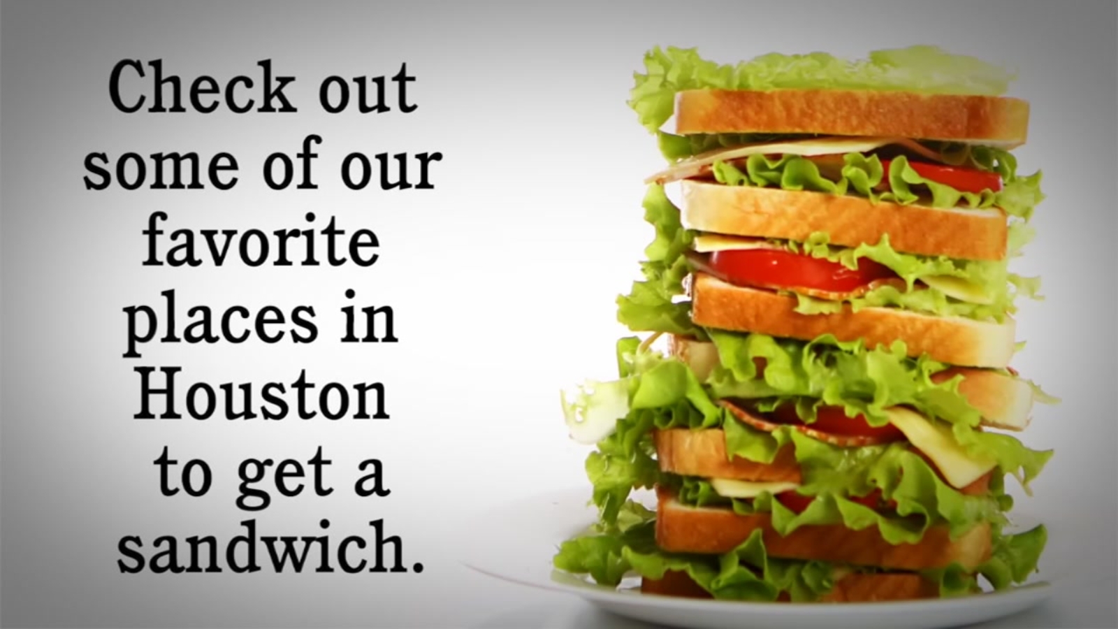 Here are some favorite places to get a sandwich in Houston ABC13 Houston