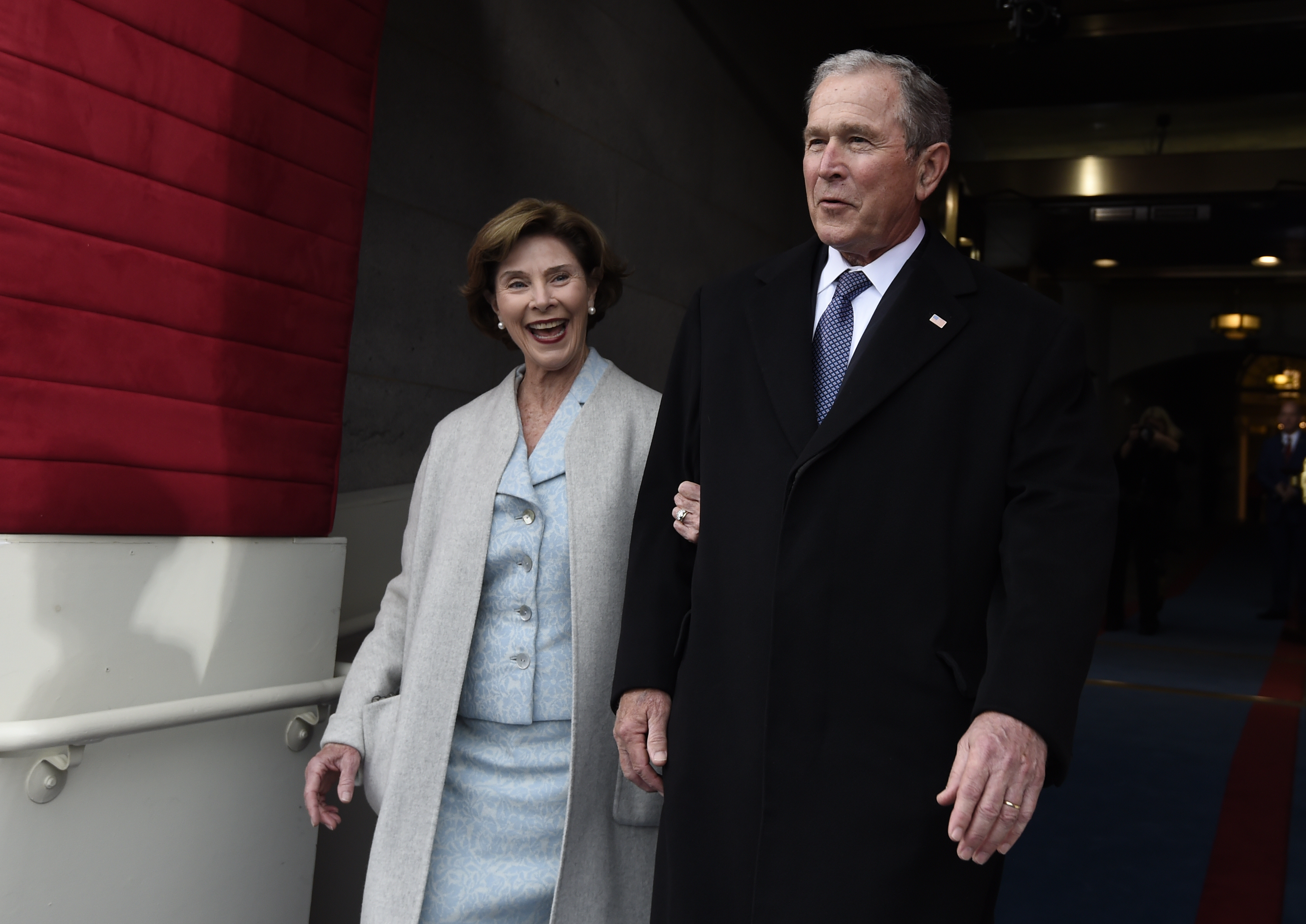 W. Bush and Laura Bush celebrate 40th wedding anniversary