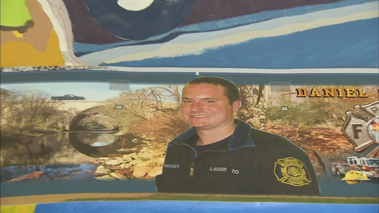 Mural for fallen Philadelphia firefighter