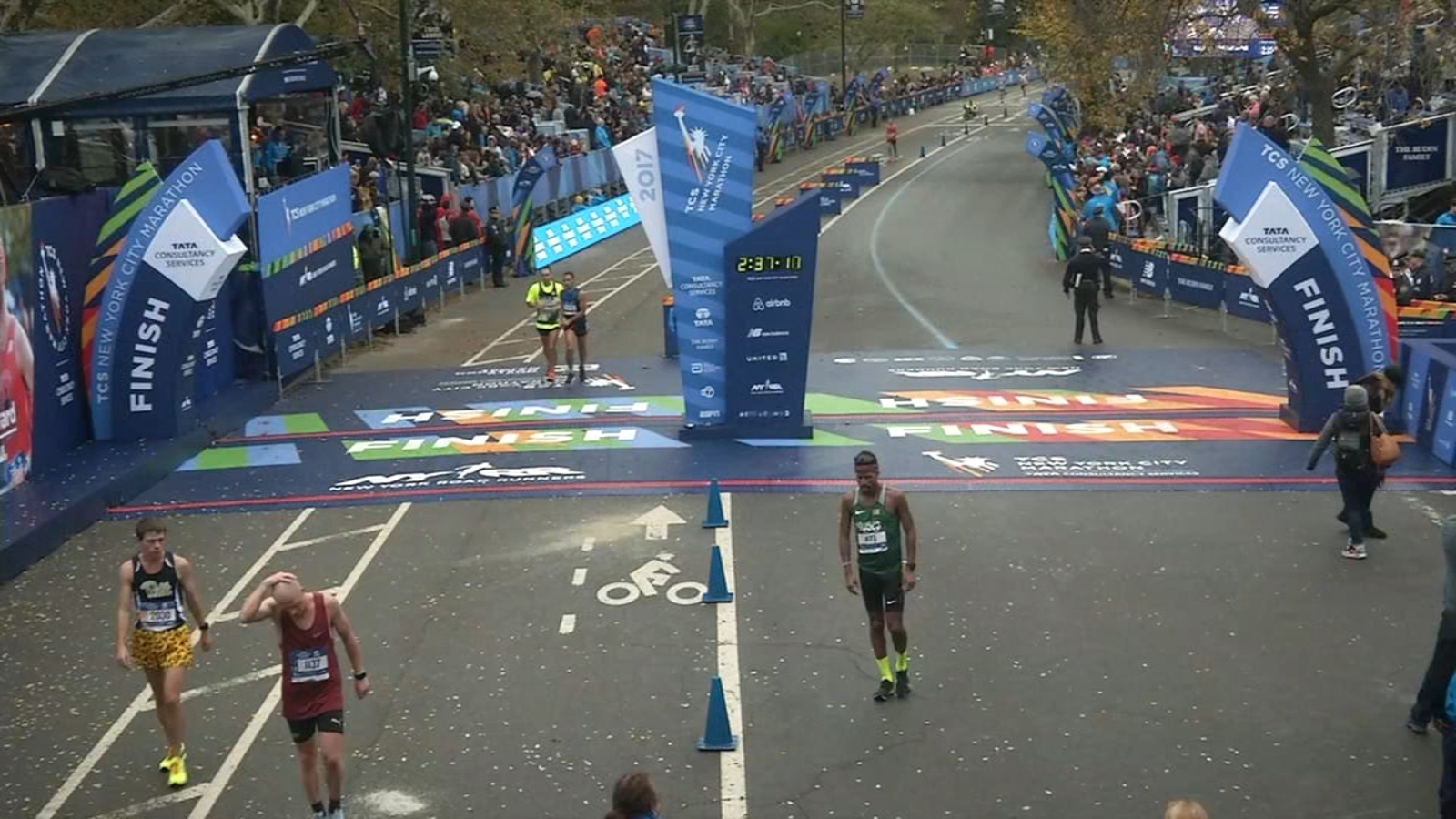 2017 TCS New York City Marathon Find Your Finish On Demand See