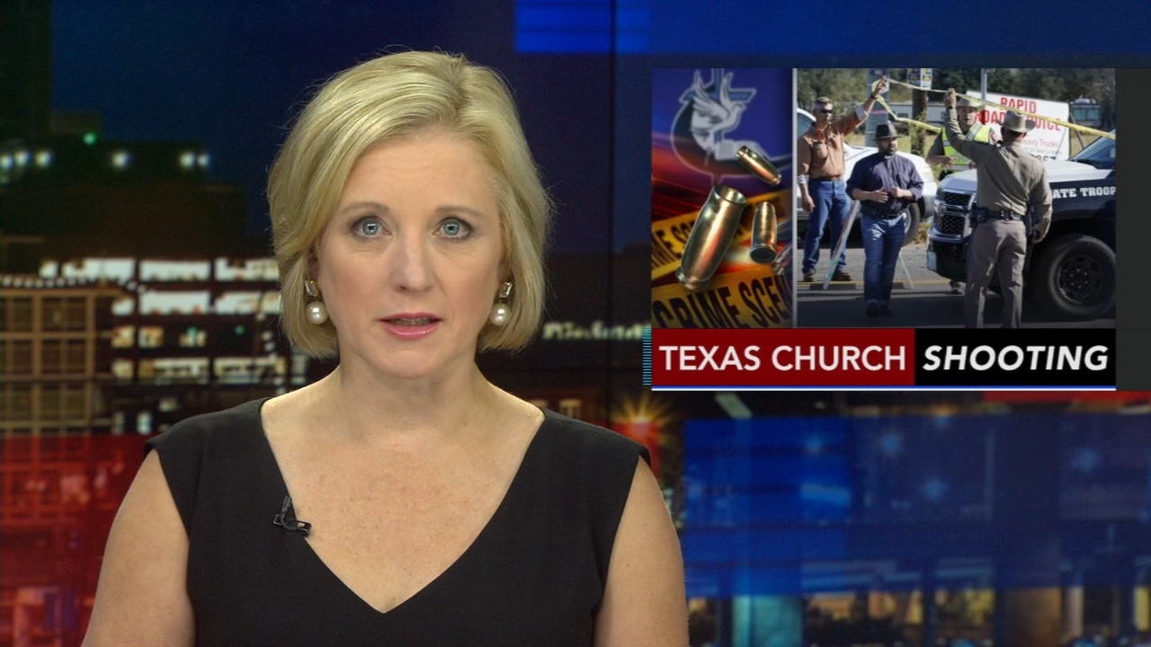 President Trump reacts to Texas church shooting
