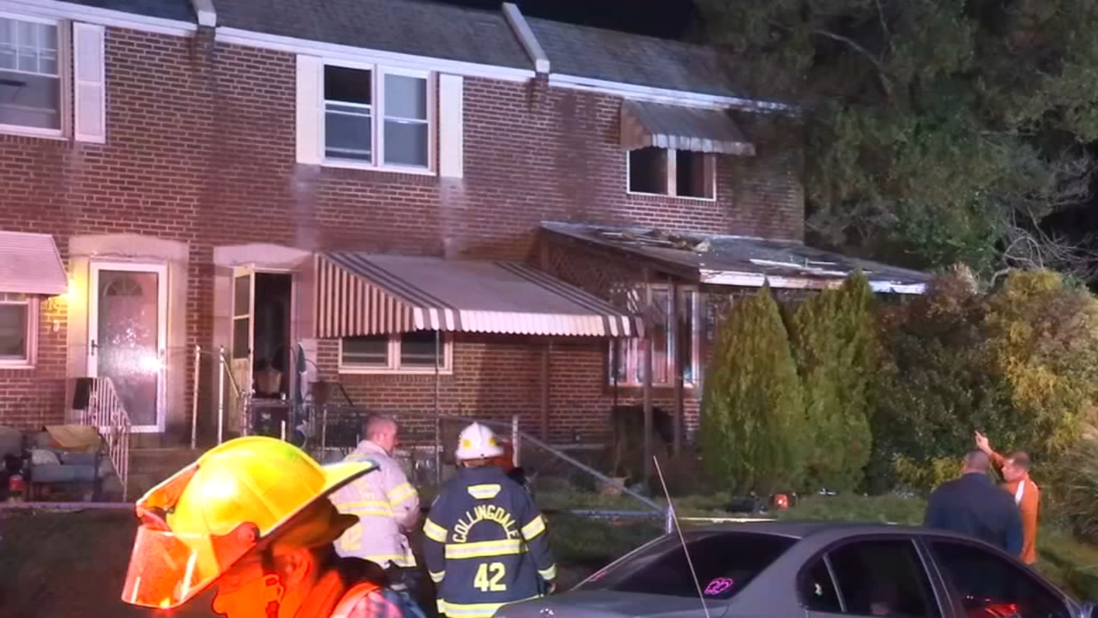 Crews extinguish Folcroft house fire, rescue woman inside 6abc