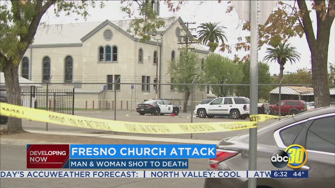Woman and man killed in shooting outside of Southwest Fresno church