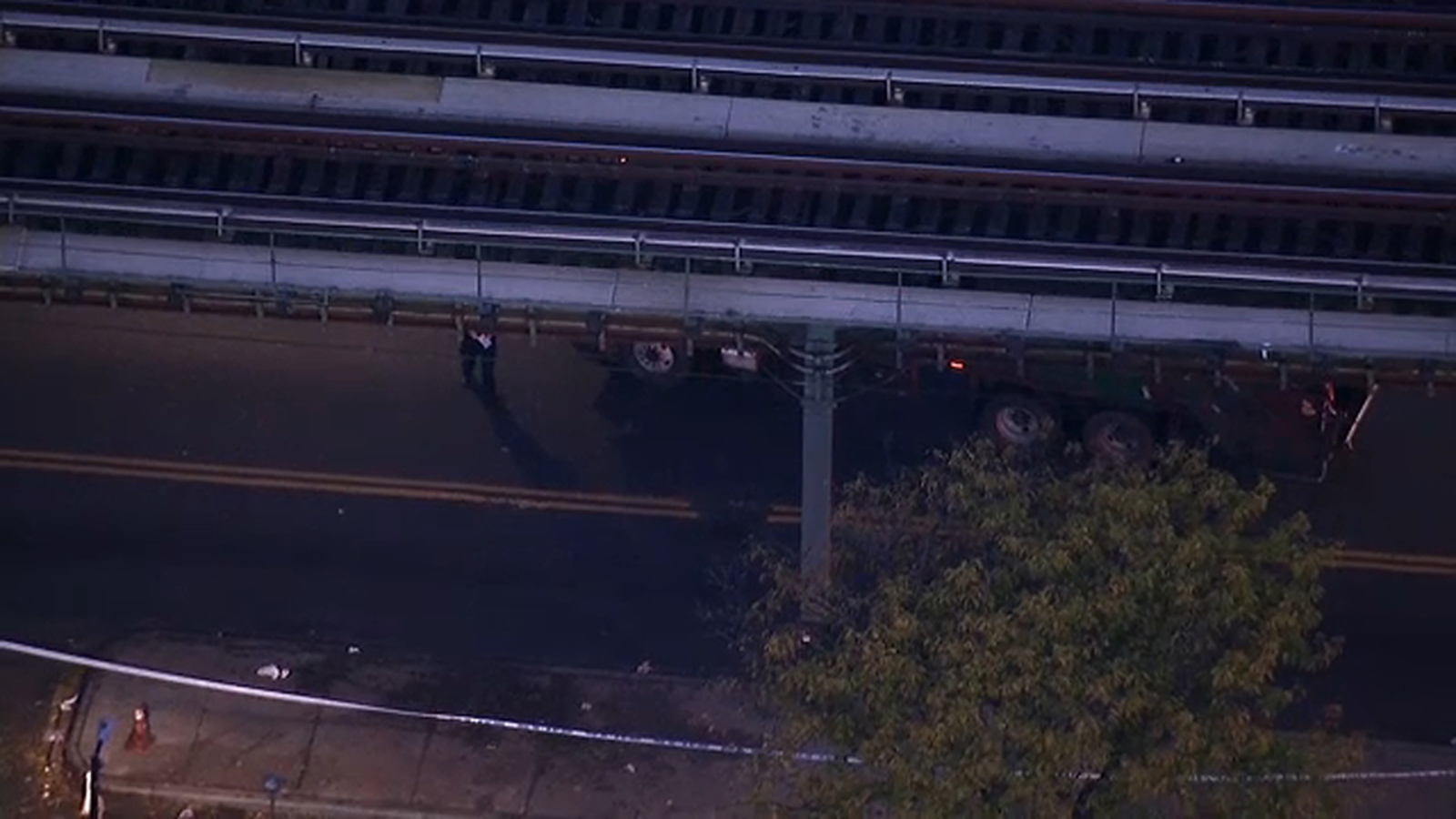 Pedestrian fatally struck by garbage truck in Norwood section of the