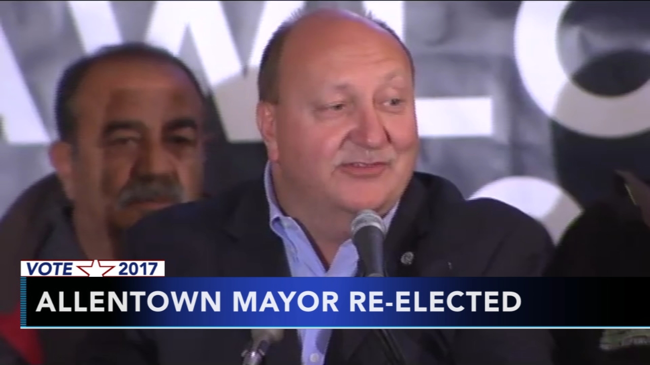 Indicted Allentown mayor elected to fourth term