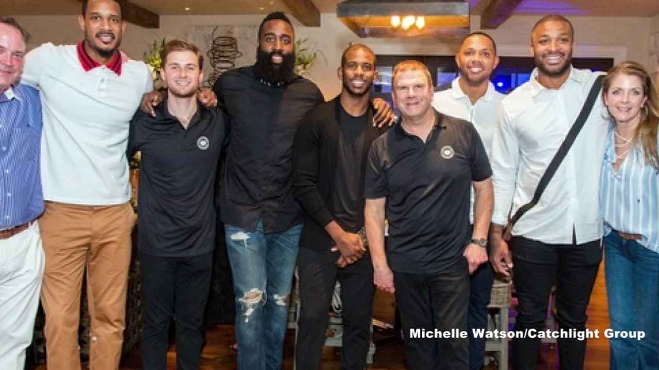 Houston Rockets show up in force at Tillman's gala for law enforcement