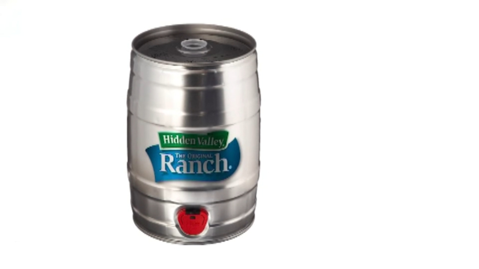 site selling 5 liter kegs of Hidden Valley ranch dressing 6abc