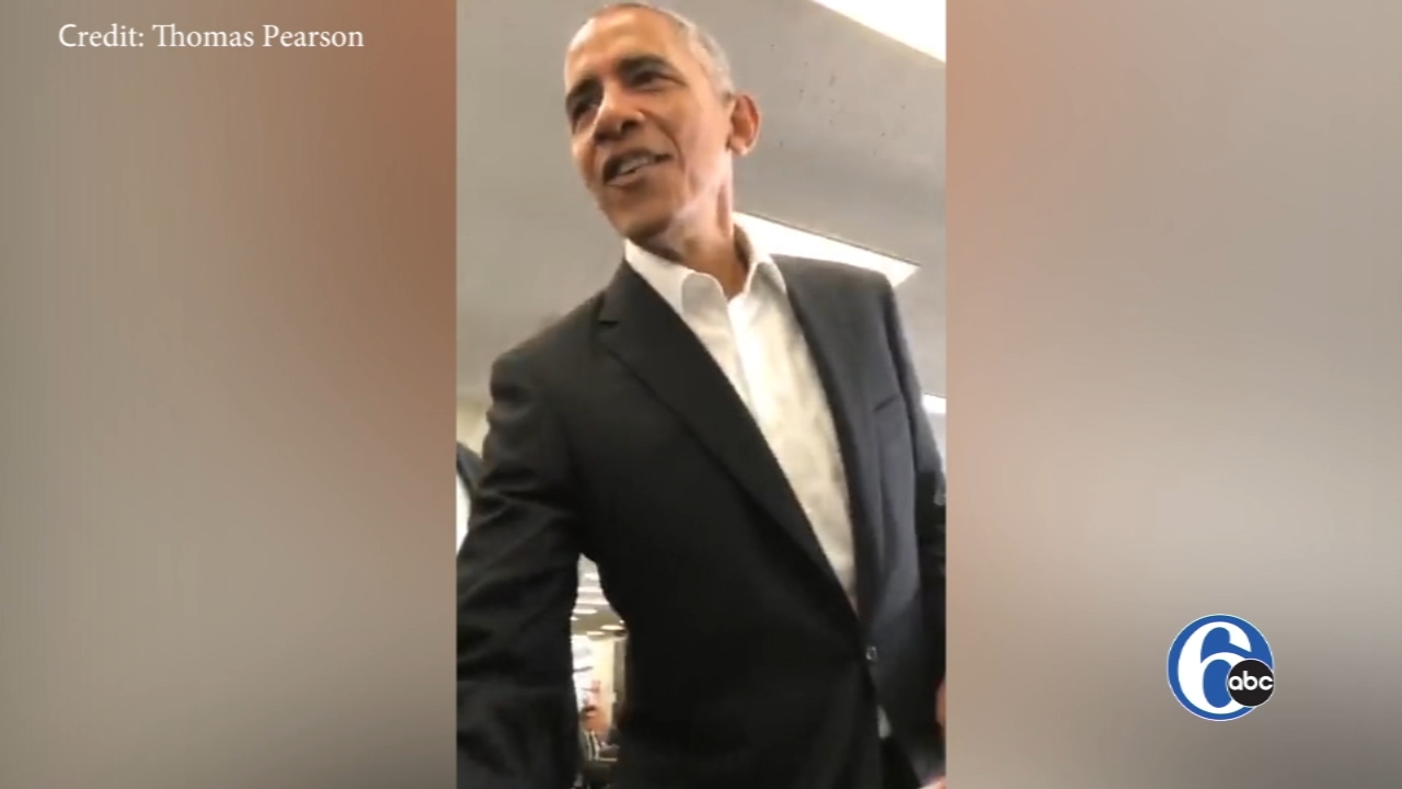 VIDEO: Barack Obama shows up in Chicago for jury duty