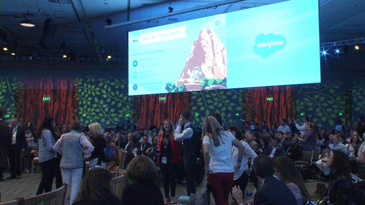 Diversity on full display at this year's Dreamforce conference