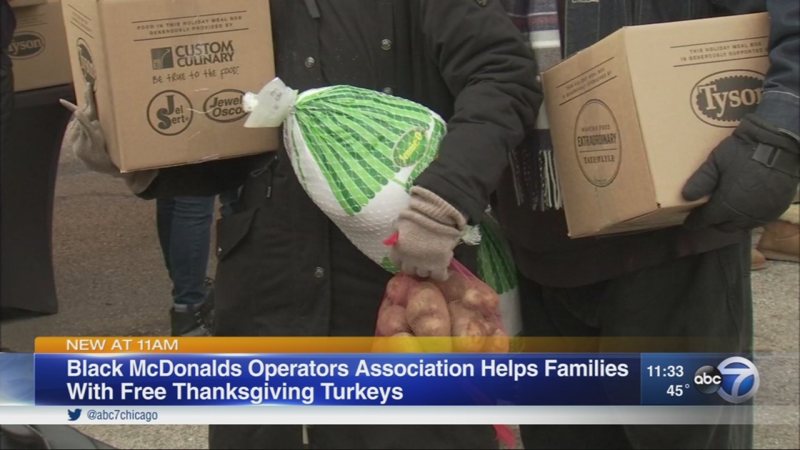 Free turkeys to be given to Chicagoans in need ABC7 Chicago