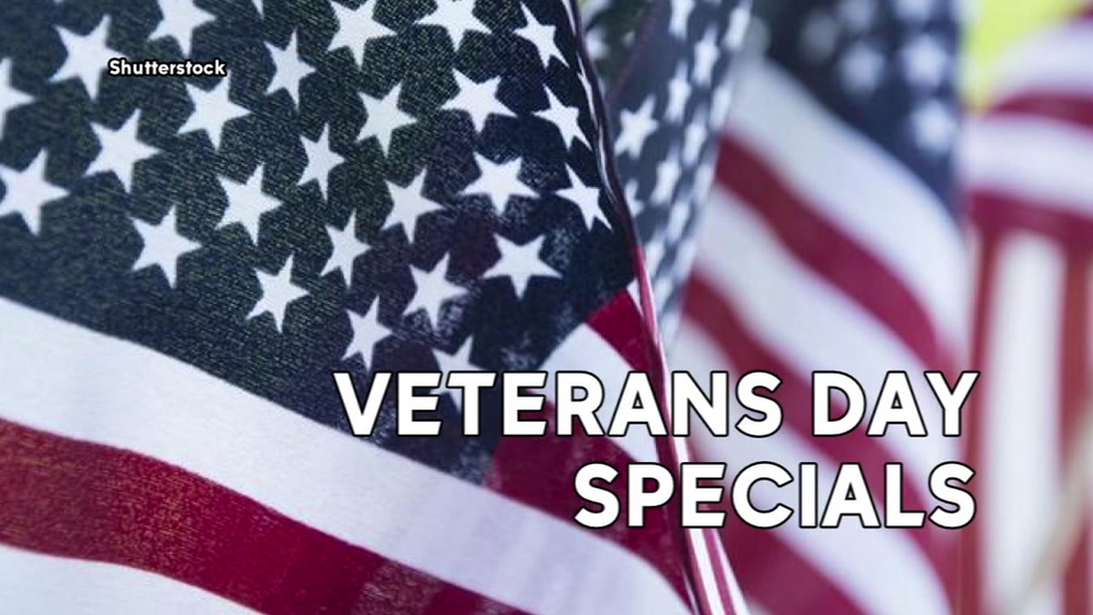 Service members offered specials for Veterans Day