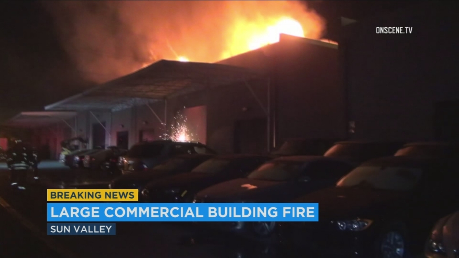 Sun Valley auto repair shop destroyed in overnight blaze ABC7 Los Angeles