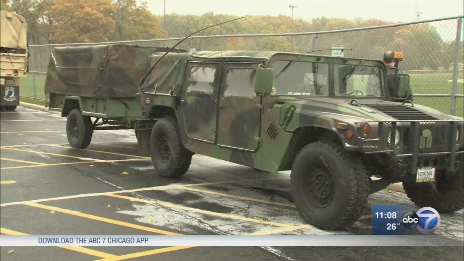 Historic vehicles on display for Veterans Day in Orland Park ABC7 Chicago