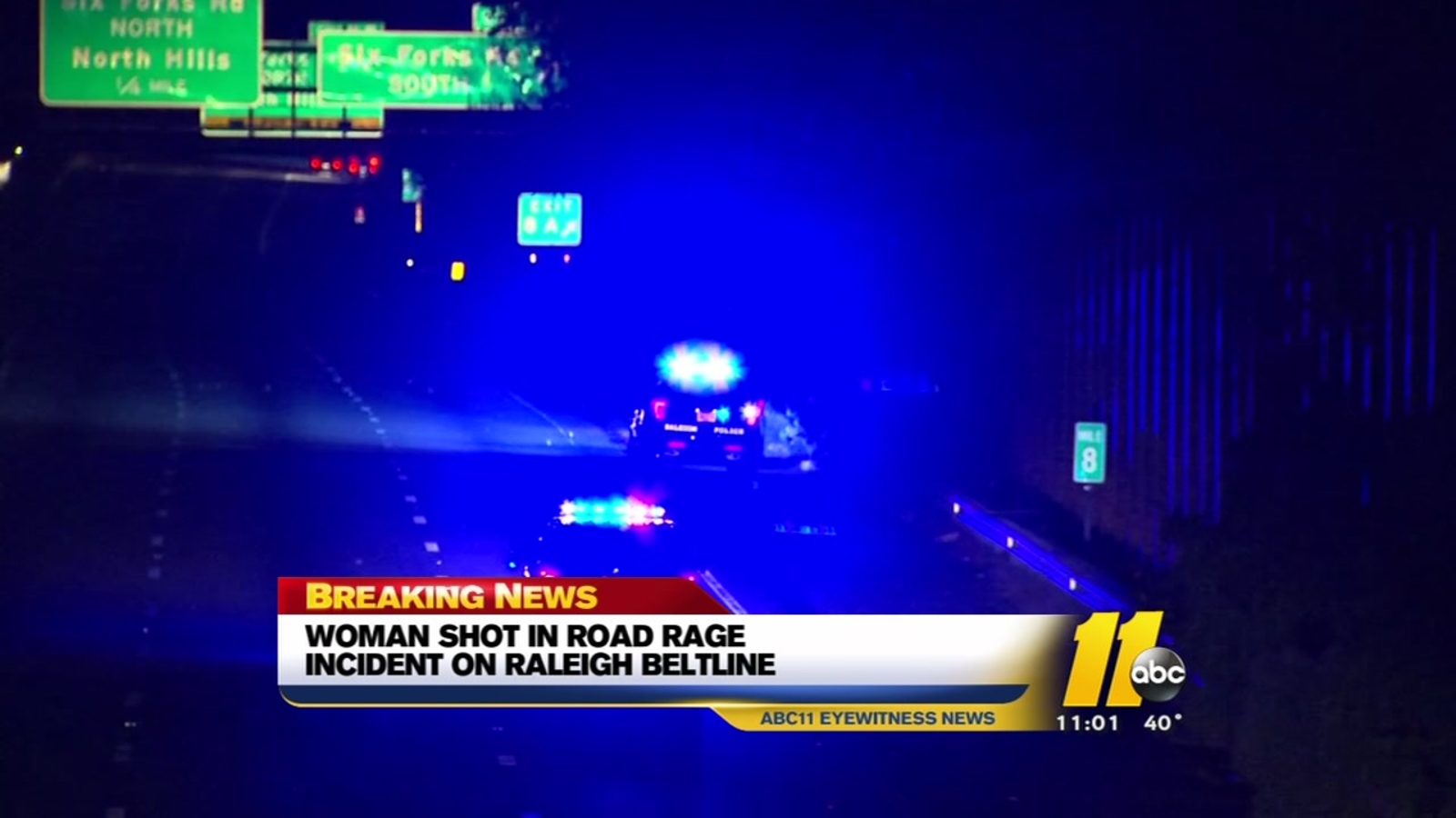 Woman shot on I-440 E in Raleigh in apparent road rage incident - ABC11 ...