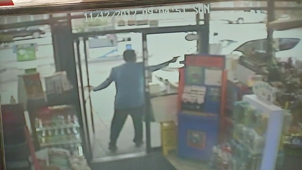 Robbery suspect killed in violent gas station shootout