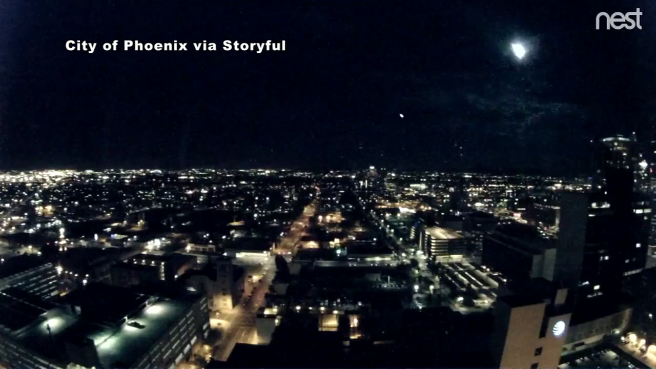 Flying flash of light over Arizona may have been meteor