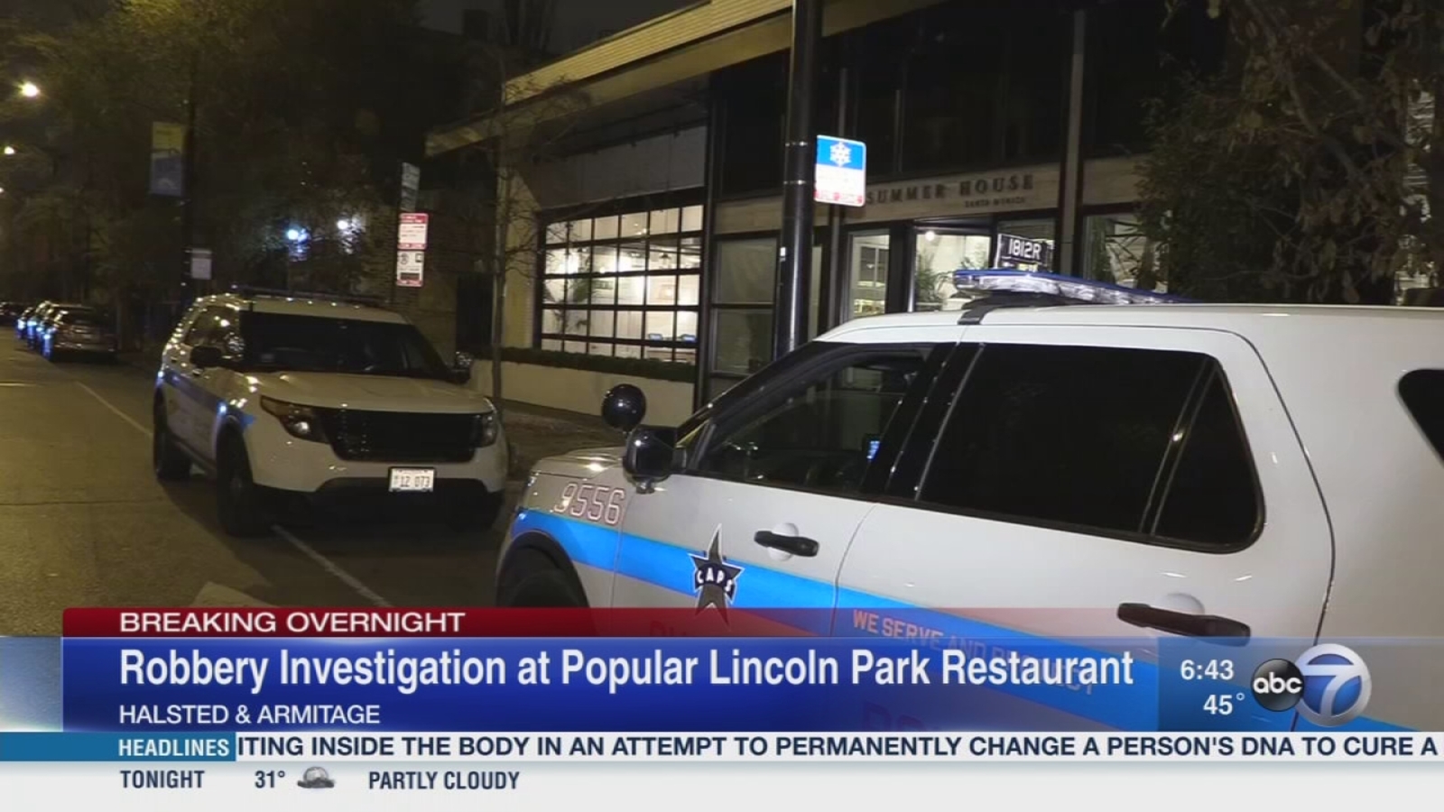 Popular Lincoln Park restaurant robbed at gunpoint - ABC7 Chicago