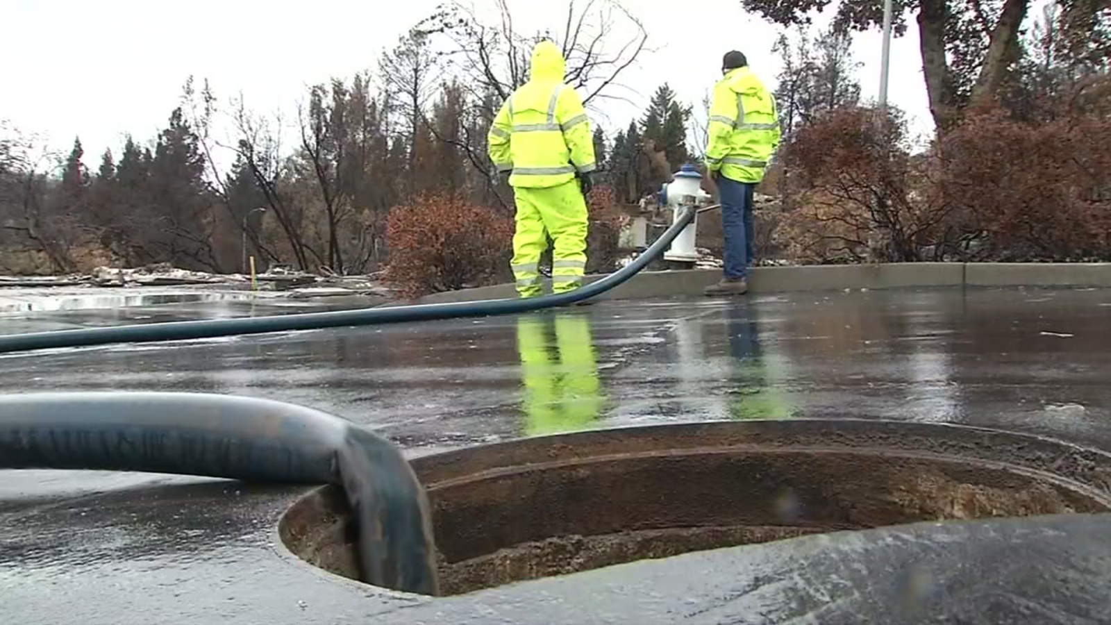 Santa Rosa residents concerned about debris, mudslides during heavy ...