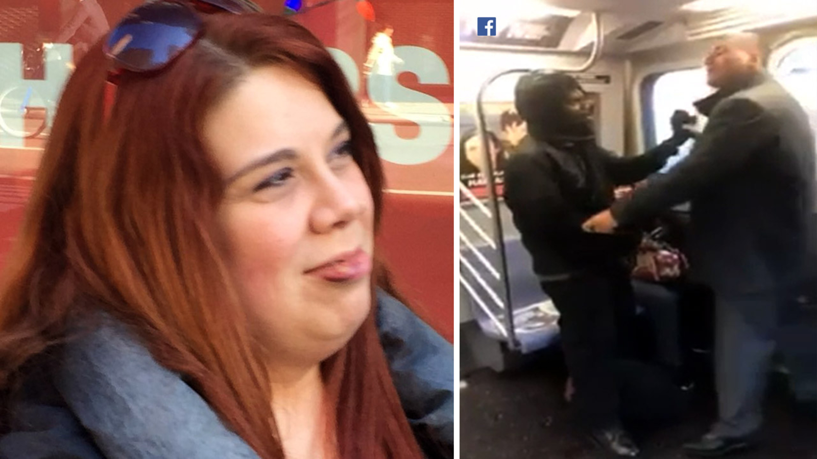 Woman punched, confrontation on NYC subway over apparent 'manspreading