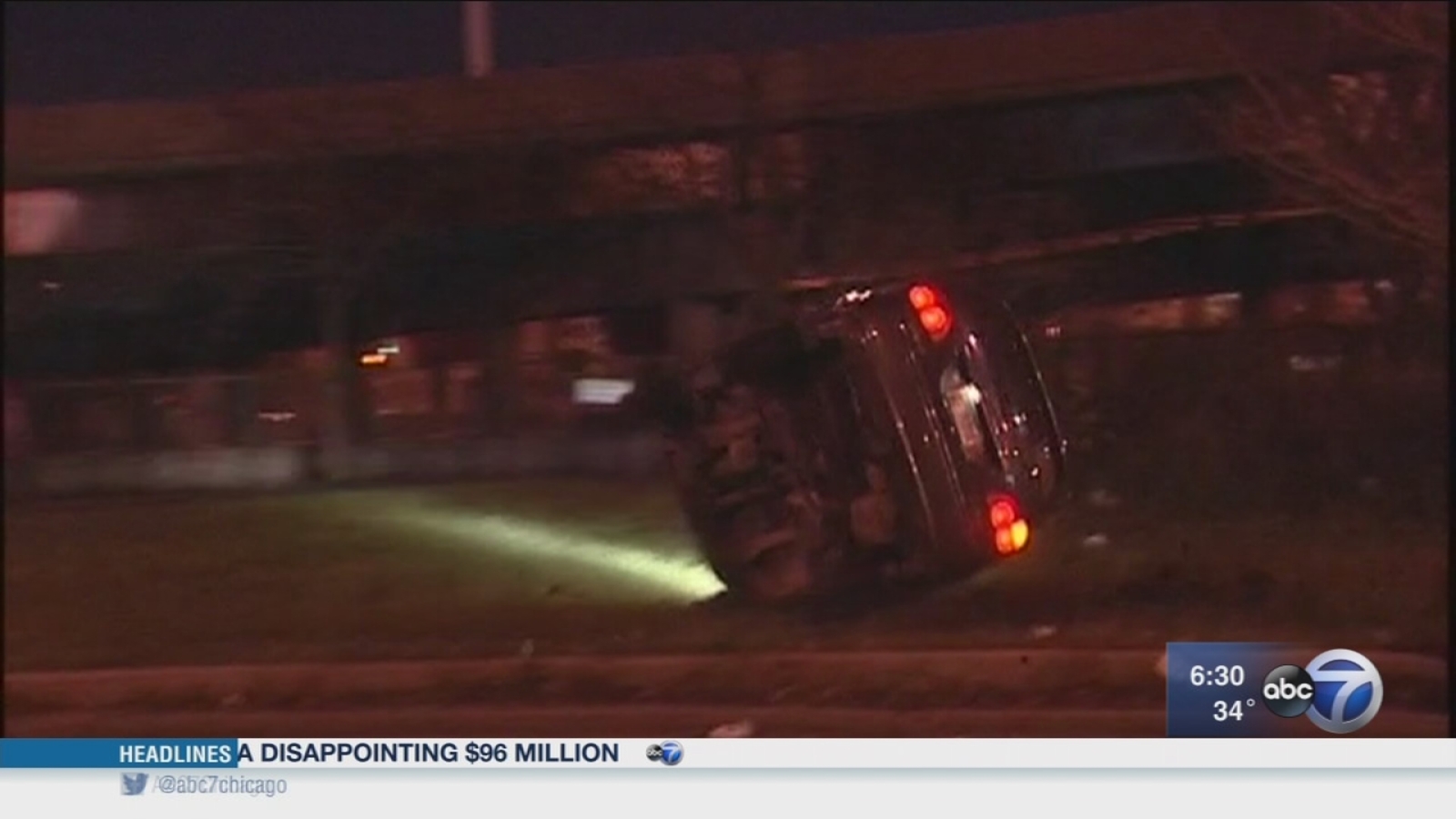 Black ice leads to multiple crashes on Chicago roads - ABC7 Chicago