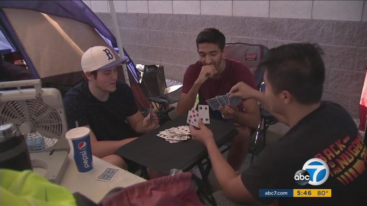 Black Friday shoppers camp out days in advance in Atwater Village
