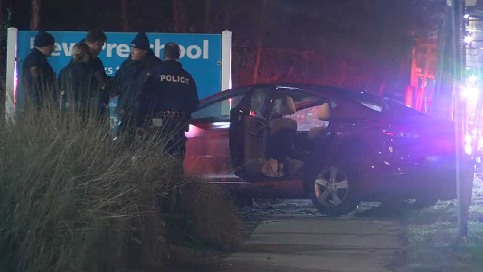 Woman arrested after crashing car with kids inside in Middle Island