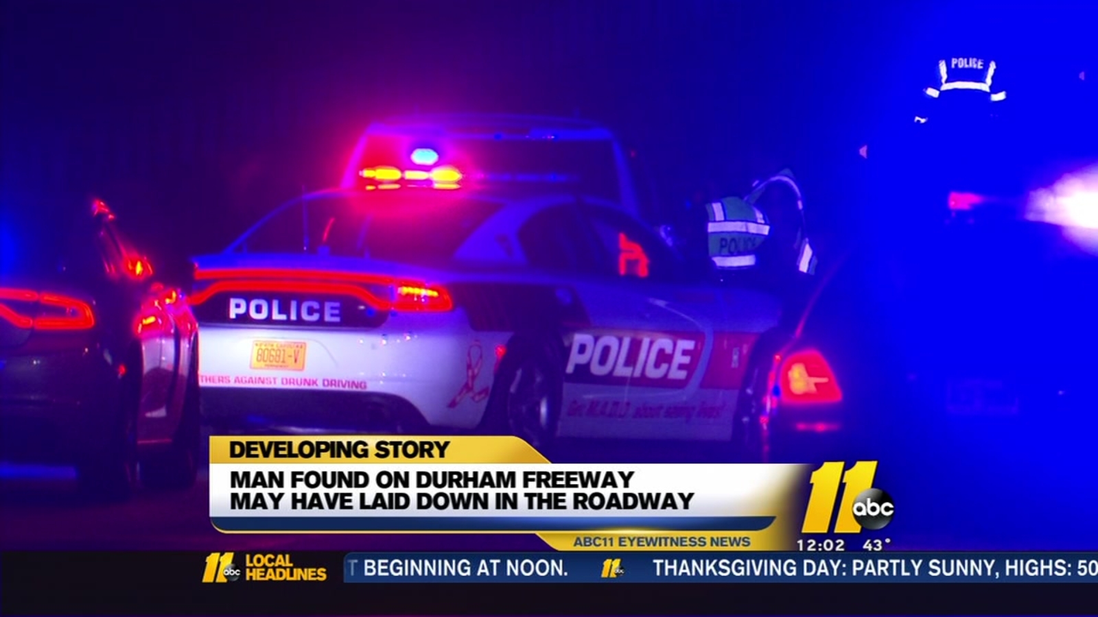 Body found on Durham Freeway after possible hit-and-run - ABC11 Raleigh ...