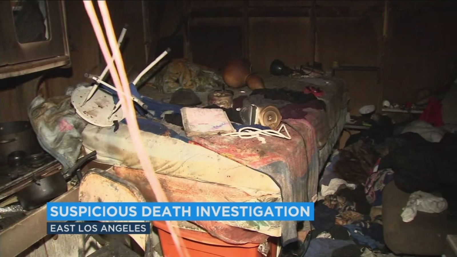 Man found dead in East Los Angeles shed fire - ABC7 Los Angeles