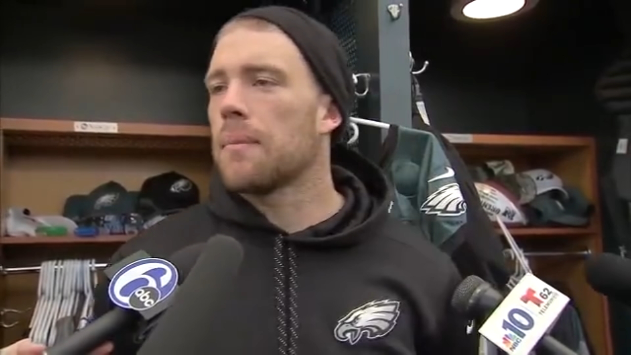 RAW VIDEO: Zach Ertz on Eagles season so far