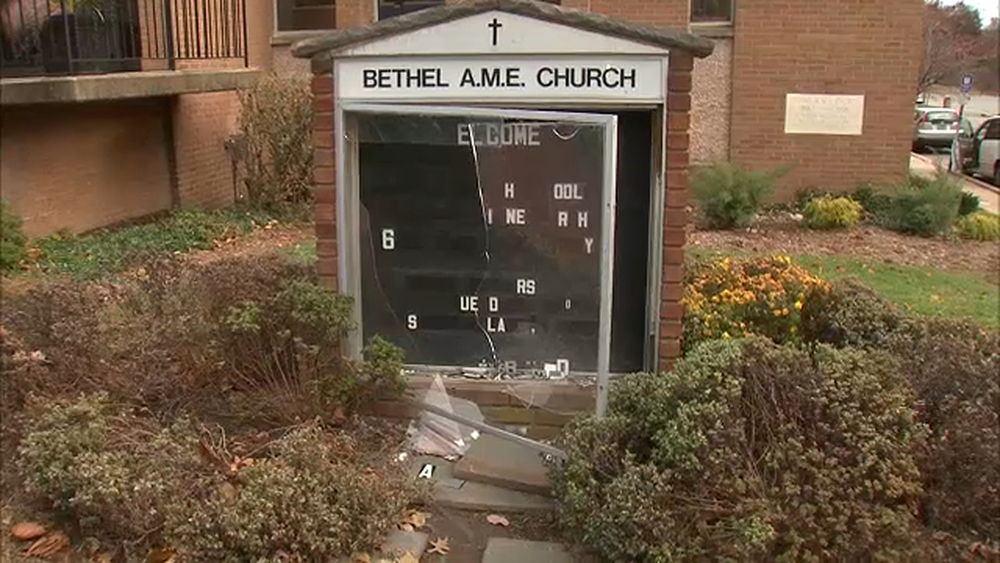 5 African-American churches vandalized in Morris County, New Jersey
