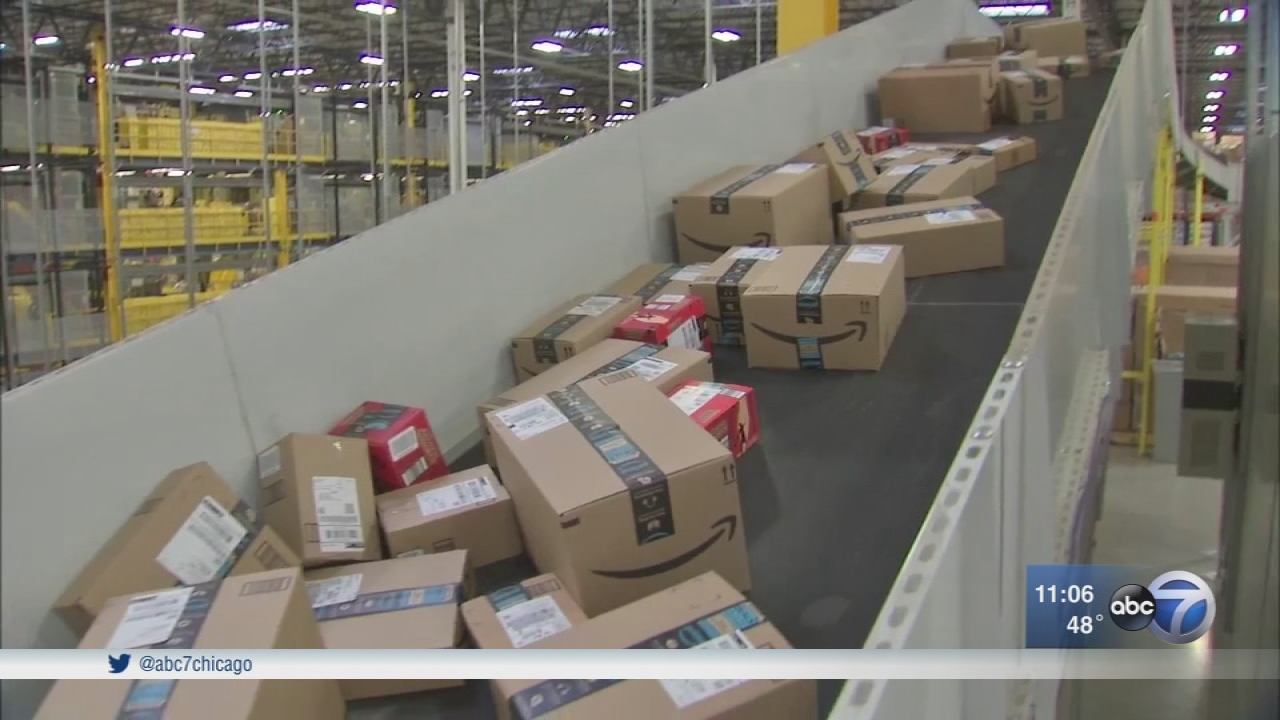 Cyber Monday Kenosha Amazon facility in high gear