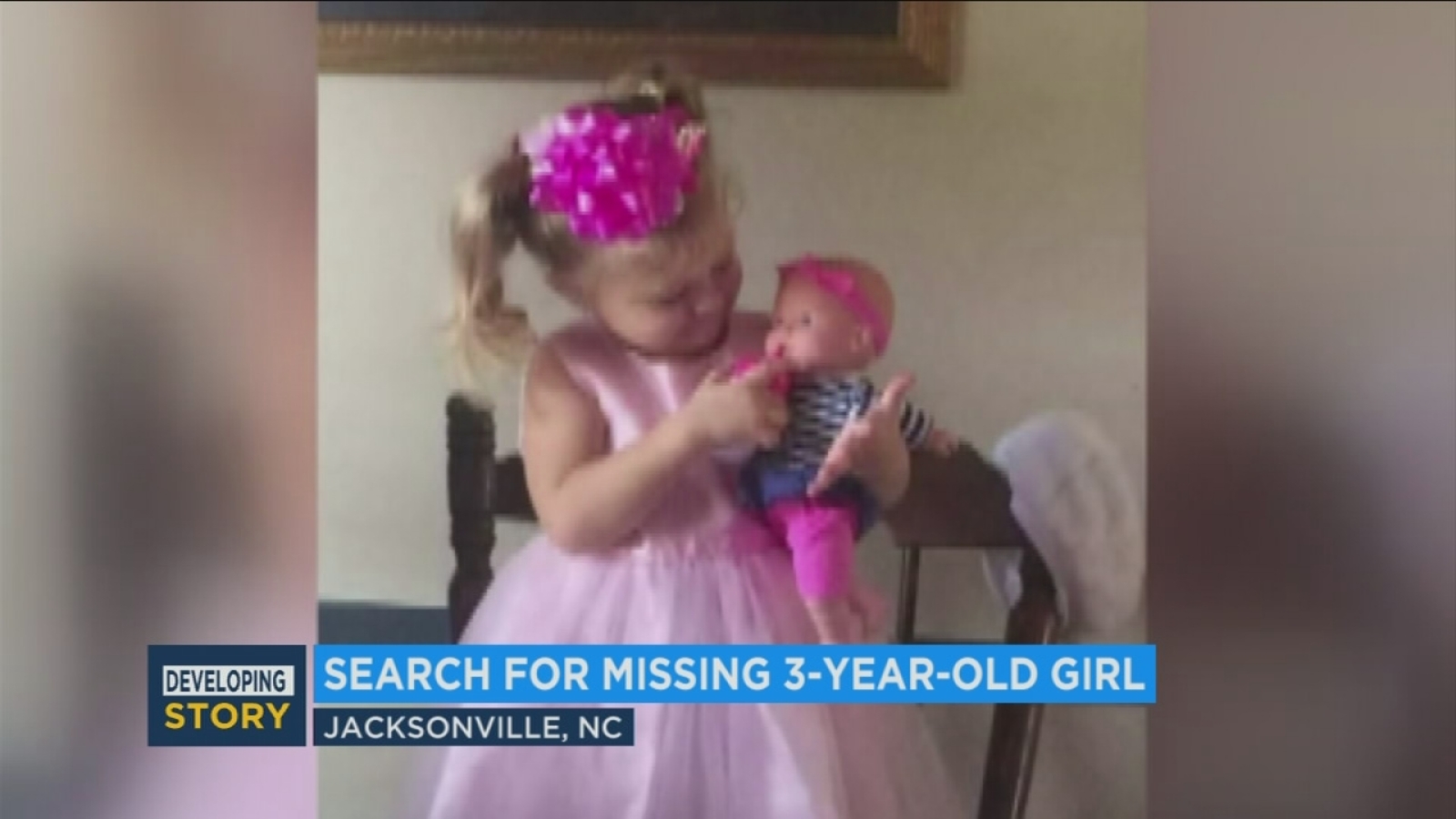 North Carolina Amber Alert Father 'doesn't believe 3yearold was