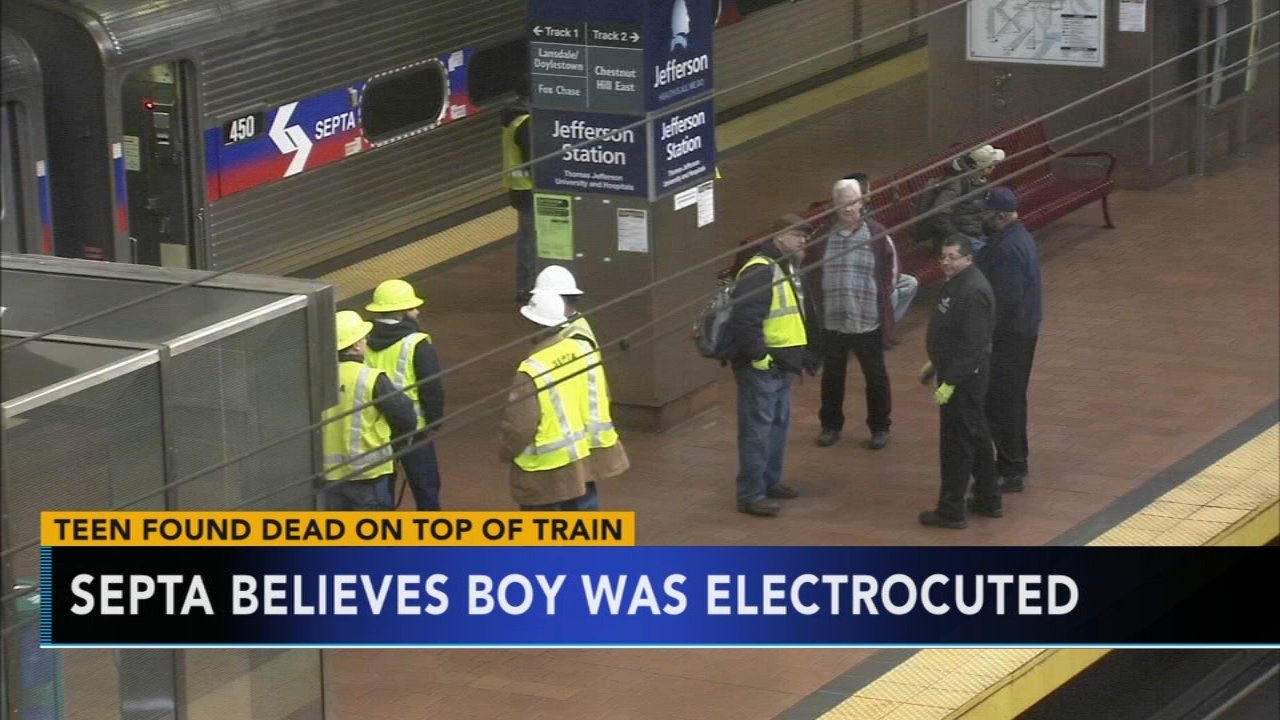 SEPTA: Teen found dead on SEPTA train likely electrocuted