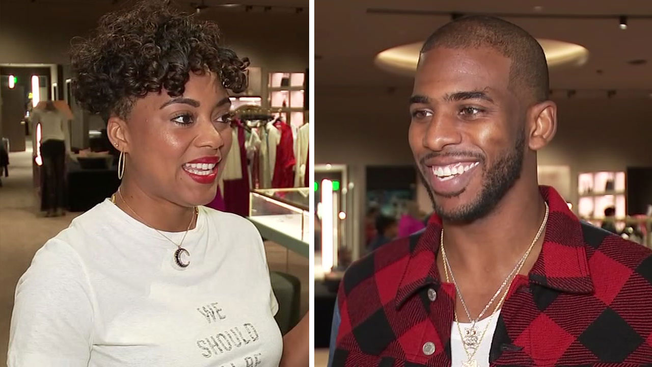 Chris Paul and wife do prom takeover at C.E. King High School