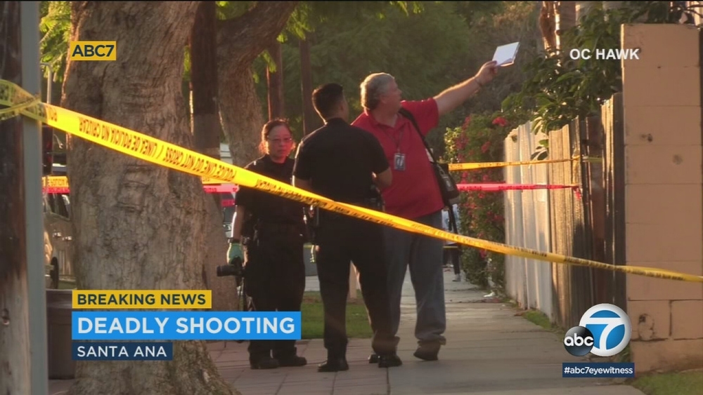 1 dead in Santa Ana shooting; homicide detectives investigating